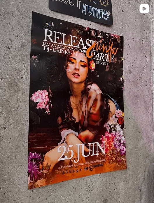 Album release party at The Unusual