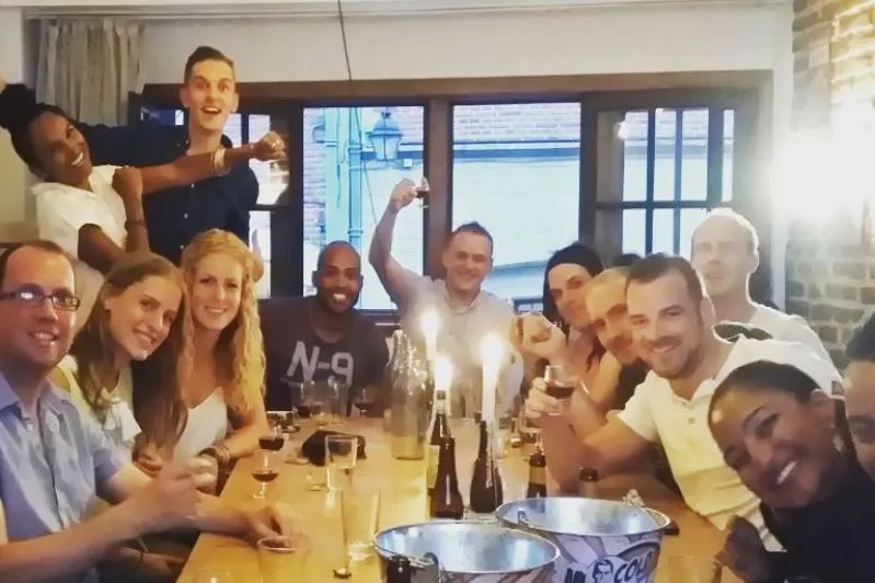 Belgian beer tasting session in Brussels
