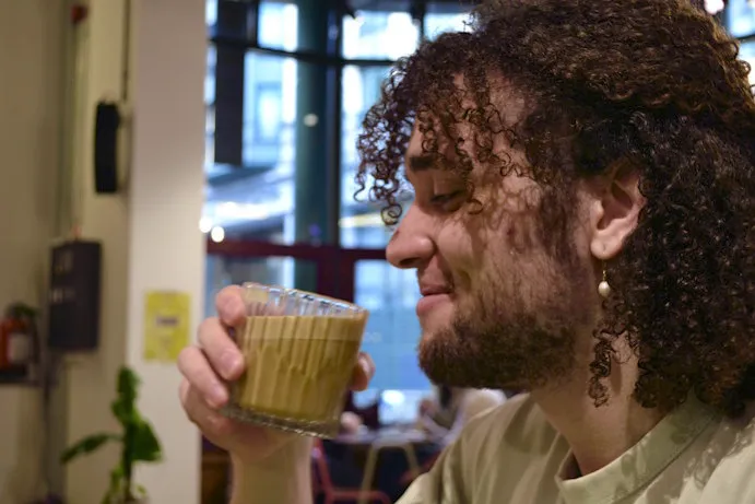 Latte in Brussels — The Unusual Cafe at The Unusual Brussels