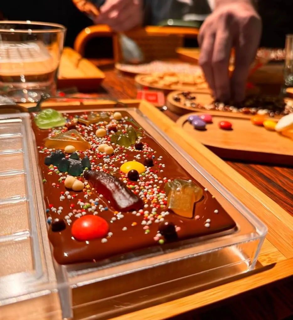 Dark Chocolate Selection in Brussels at The Unusual Brussels